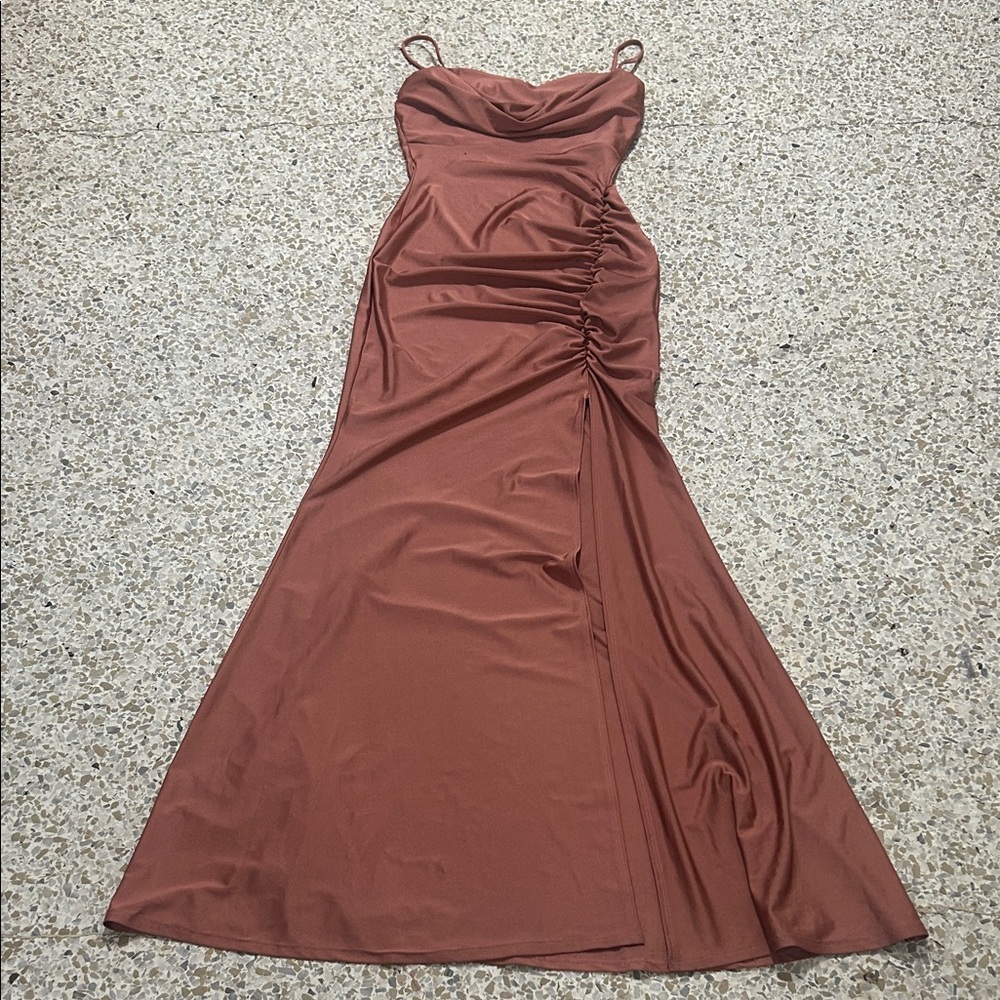 Windsor Terracotta Maxi Dress